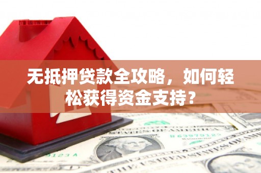 塘厦无抵押贷款全攻略，如何轻松获得资金支持？