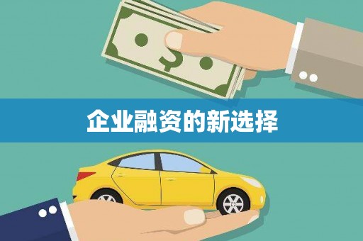 塘厦企业融资的新选择