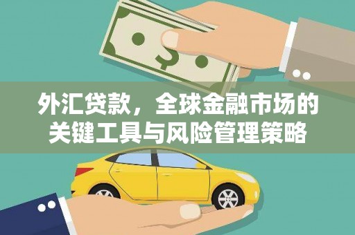 塘厦外汇贷款，全球金融市场的关键工具与风险管理策略