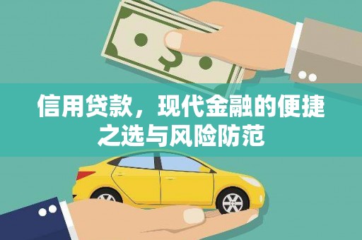 塘厦信用贷款，现代金融的便捷之选与风险防范