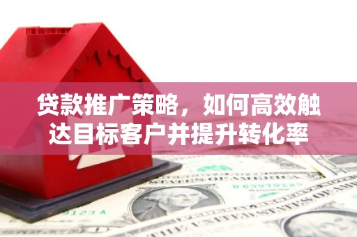 塘厦贷款推广策略，如何高效触达目标客户并提升转化率