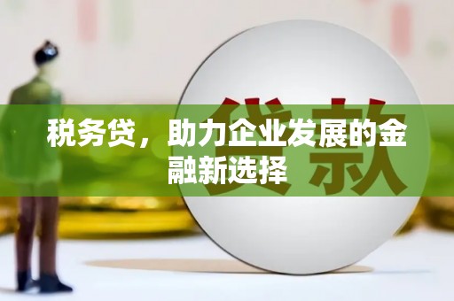 塘厦税务贷，助力企业发展的金融新选择