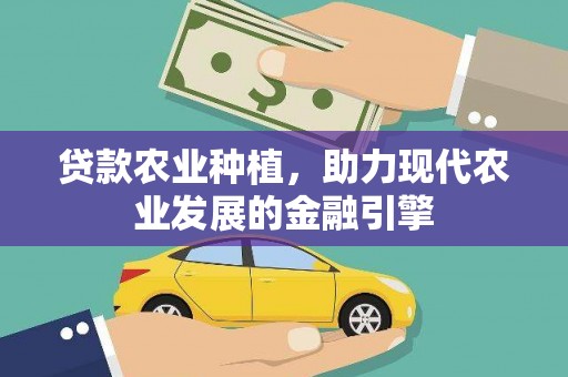 塘厦贷款农业种植，助力现代农业发展的金融引擎
