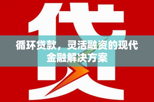 塘厦循环贷款，灵活融资的现代金融解决方案