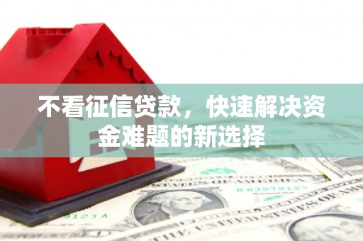 塘厦不看征信贷款，快速解决资金难题的新选择