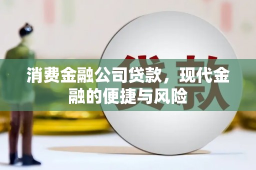 塘厦消费金融公司贷款，现代金融的便捷与风险