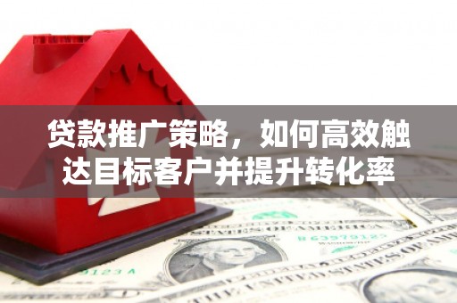 塘厦贷款推广策略，如何高效触达目标客户并提升转化率