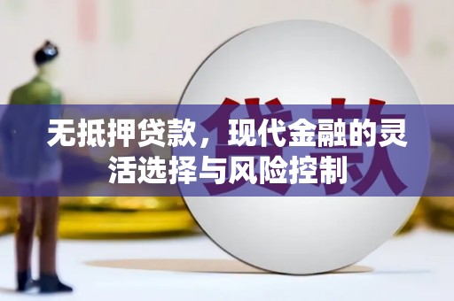 塘厦无抵押贷款，现代金融的灵活选择与风险控制