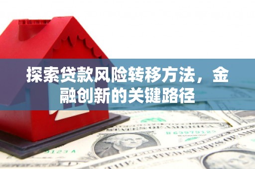 塘厦探索贷款风险转移方法，金融创新的关键路径
