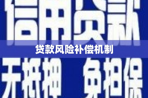 塘厦贷款风险补偿机制
