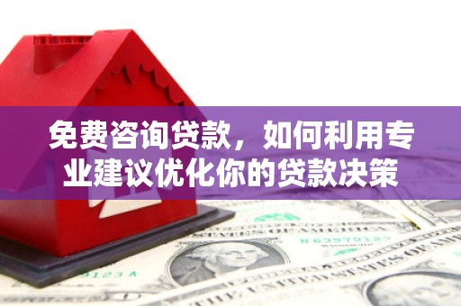 塘厦免费咨询贷款，如何利用专业建议优化你的贷款决策