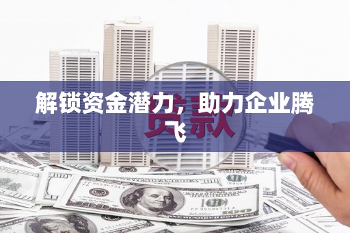 塘厦解锁资金潜力，助力企业腾飞