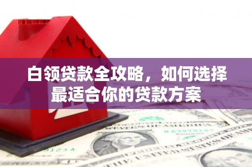 塘厦白领贷款全攻略，如何选择最适合你的贷款方案